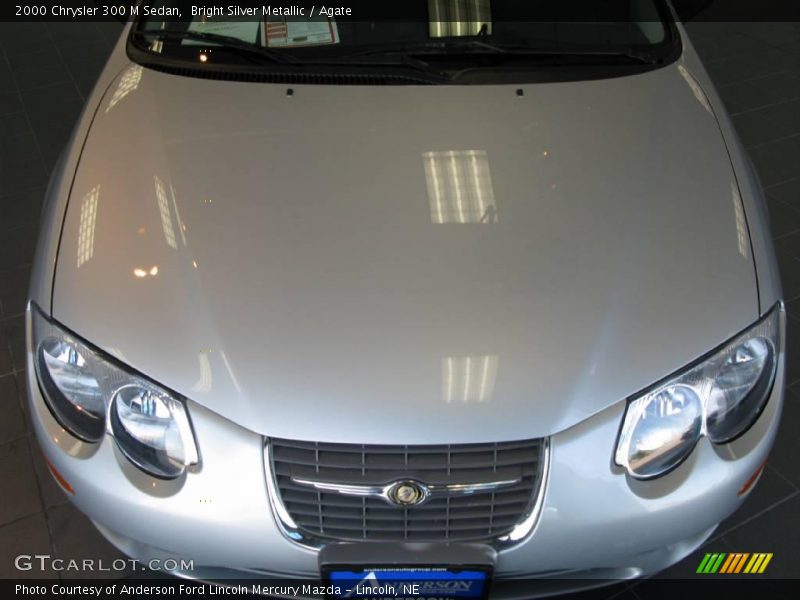 Bright Silver Metallic / Agate 2000 Chrysler 300 M Sedan
