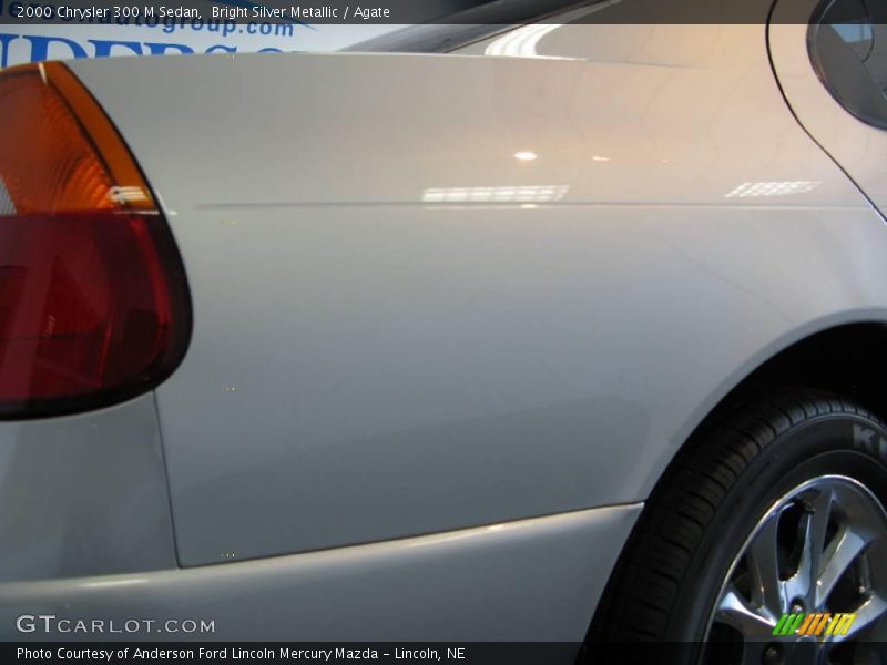 Bright Silver Metallic / Agate 2000 Chrysler 300 M Sedan