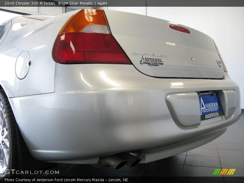 Bright Silver Metallic / Agate 2000 Chrysler 300 M Sedan