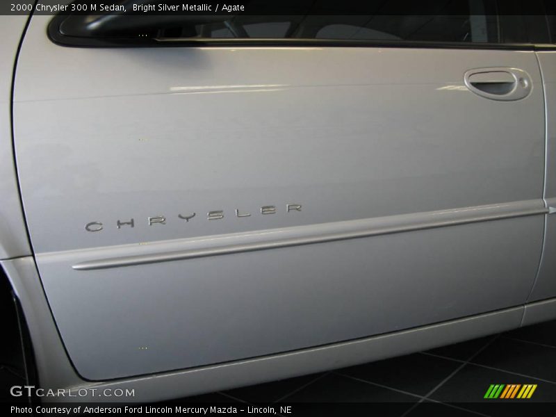Bright Silver Metallic / Agate 2000 Chrysler 300 M Sedan