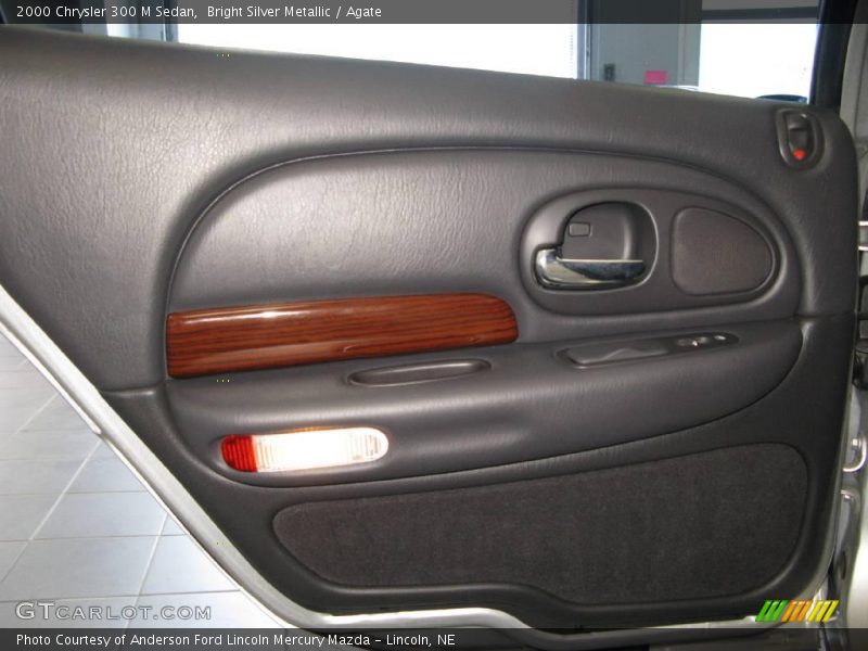 Bright Silver Metallic / Agate 2000 Chrysler 300 M Sedan