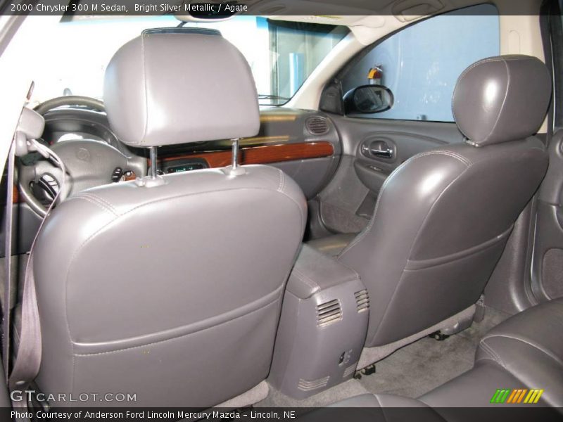 Bright Silver Metallic / Agate 2000 Chrysler 300 M Sedan