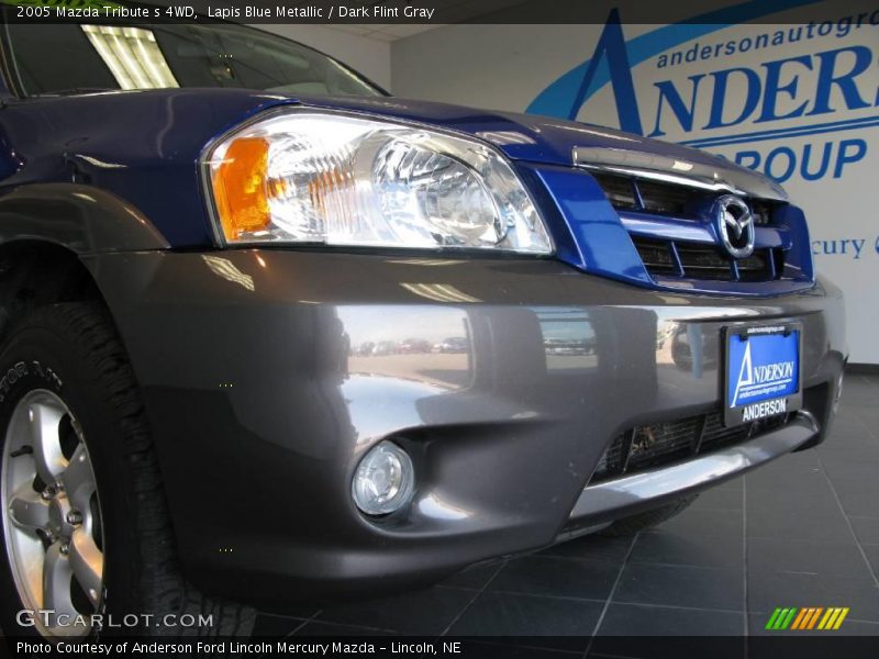 Lapis Blue Metallic / Dark Flint Gray 2005 Mazda Tribute s 4WD