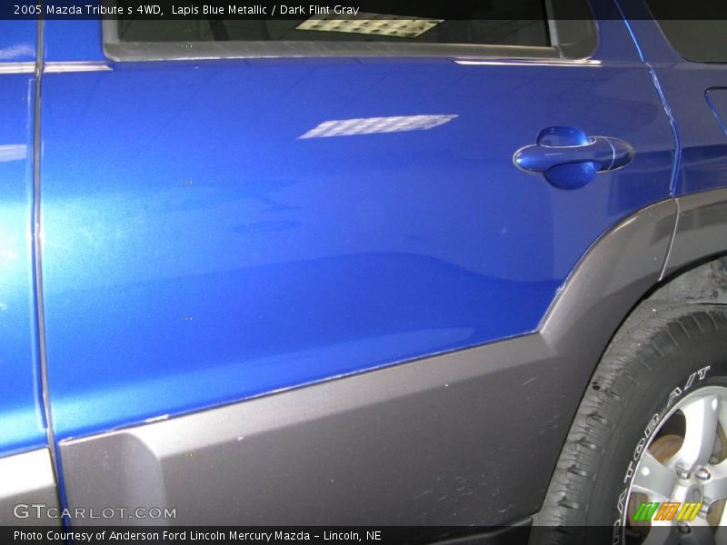 Lapis Blue Metallic / Dark Flint Gray 2005 Mazda Tribute s 4WD