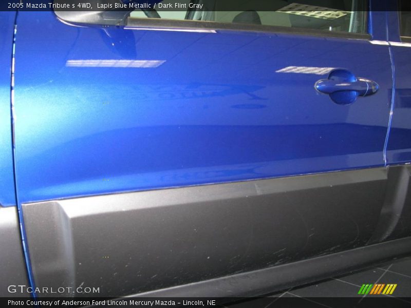 Lapis Blue Metallic / Dark Flint Gray 2005 Mazda Tribute s 4WD