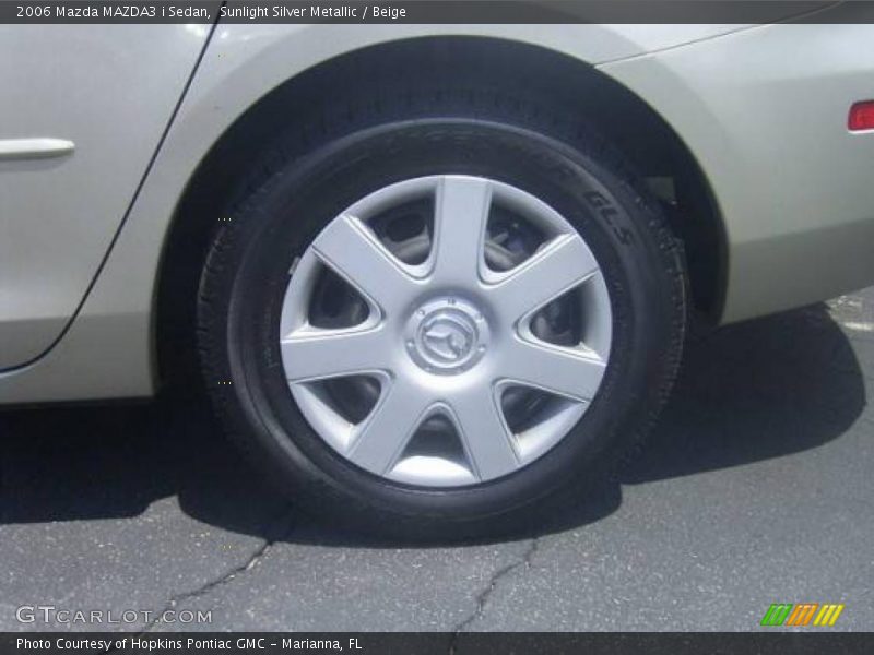 Sunlight Silver Metallic / Beige 2006 Mazda MAZDA3 i Sedan