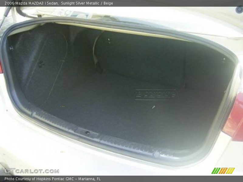 Sunlight Silver Metallic / Beige 2006 Mazda MAZDA3 i Sedan