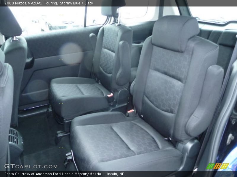 Stormy Blue / Black 2008 Mazda MAZDA5 Touring