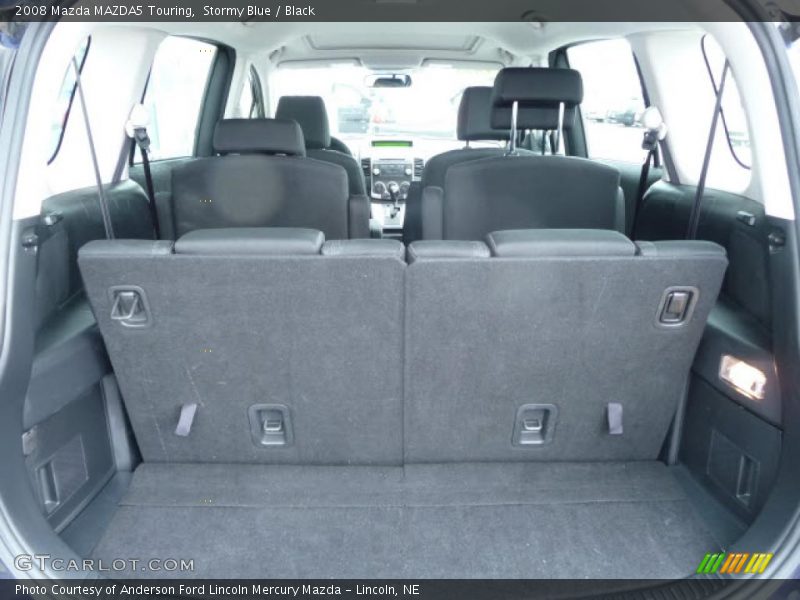 Stormy Blue / Black 2008 Mazda MAZDA5 Touring