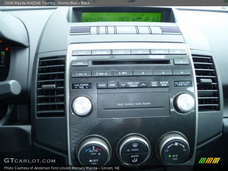 Stormy Blue / Black 2008 Mazda MAZDA5 Touring