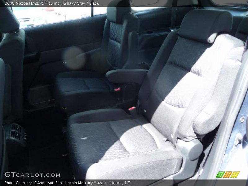 Galaxy Gray / Black 2008 Mazda MAZDA5 Touring