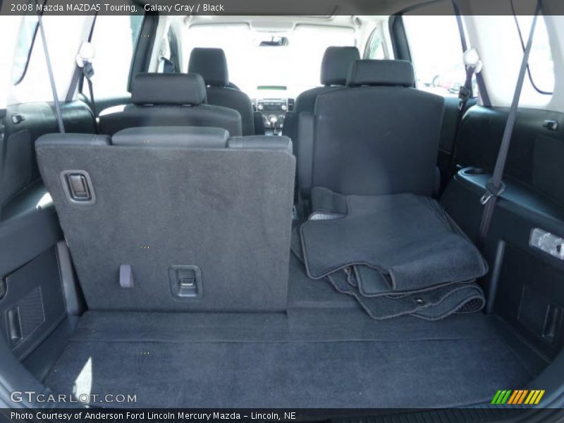 Galaxy Gray / Black 2008 Mazda MAZDA5 Touring