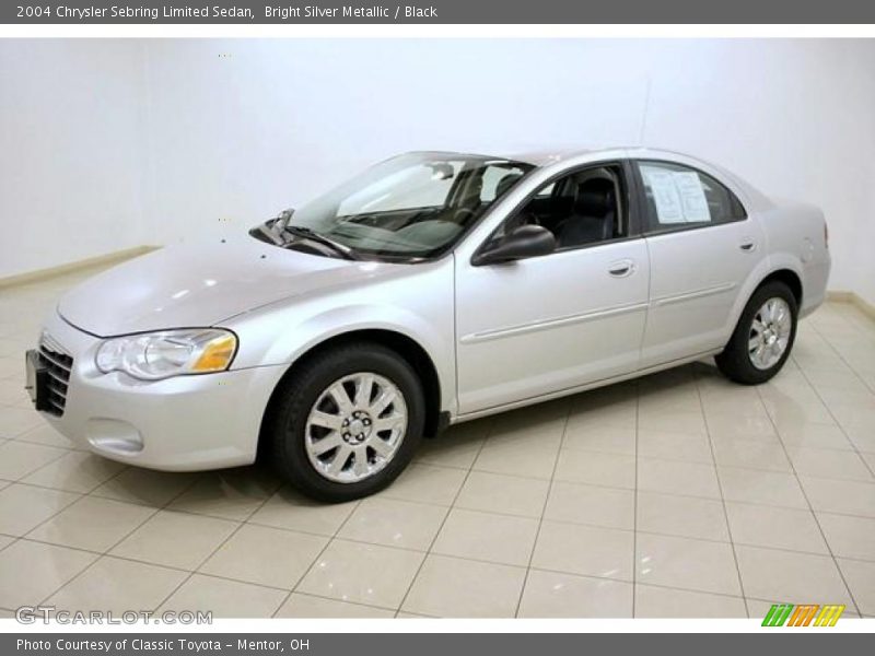 Bright Silver Metallic / Black 2004 Chrysler Sebring Limited Sedan