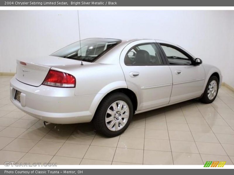 Bright Silver Metallic / Black 2004 Chrysler Sebring Limited Sedan