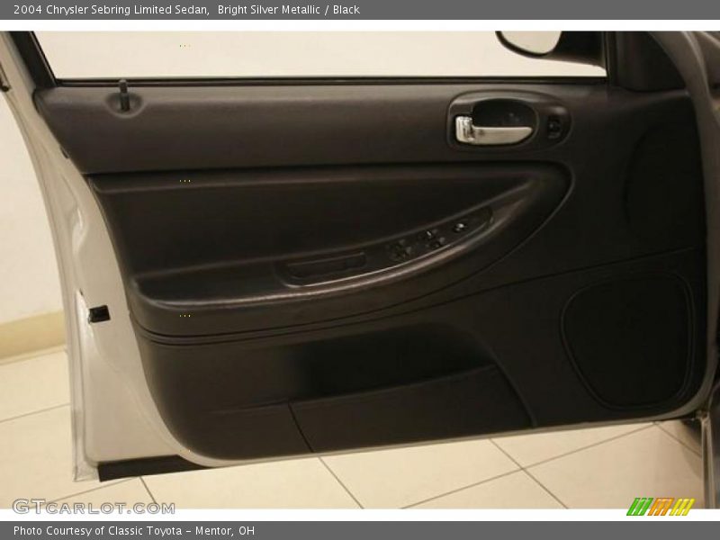Bright Silver Metallic / Black 2004 Chrysler Sebring Limited Sedan