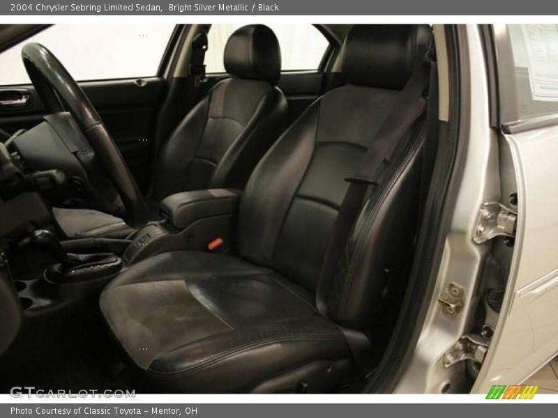 Bright Silver Metallic / Black 2004 Chrysler Sebring Limited Sedan