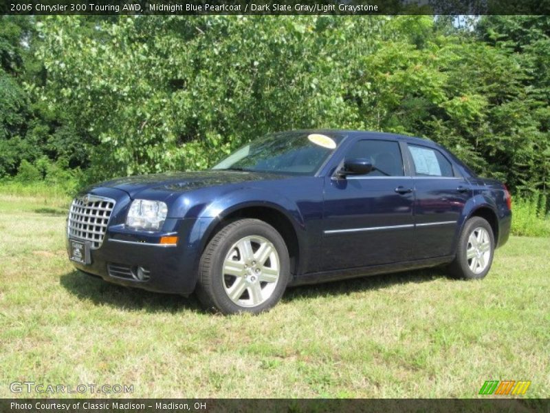 Midnight Blue Pearlcoat / Dark Slate Gray/Light Graystone 2006 Chrysler 300 Touring AWD
