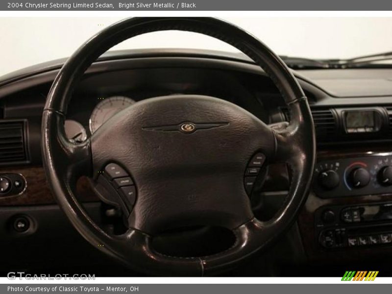 Bright Silver Metallic / Black 2004 Chrysler Sebring Limited Sedan