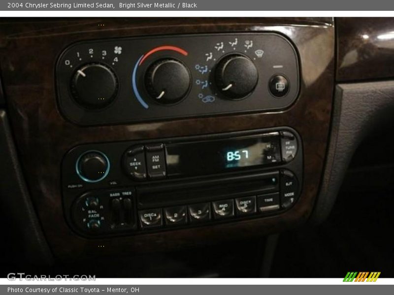 Bright Silver Metallic / Black 2004 Chrysler Sebring Limited Sedan