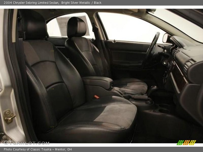 Bright Silver Metallic / Black 2004 Chrysler Sebring Limited Sedan