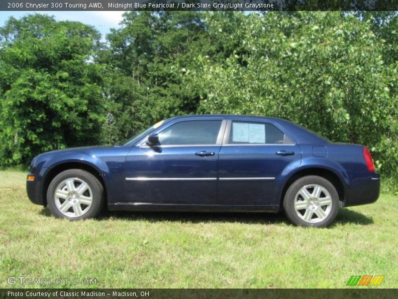 Midnight Blue Pearlcoat / Dark Slate Gray/Light Graystone 2006 Chrysler 300 Touring AWD