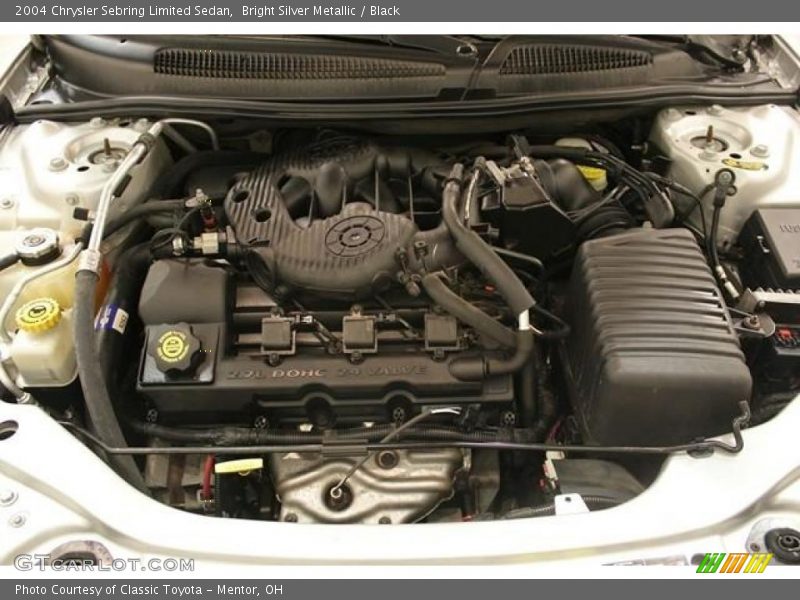 Bright Silver Metallic / Black 2004 Chrysler Sebring Limited Sedan