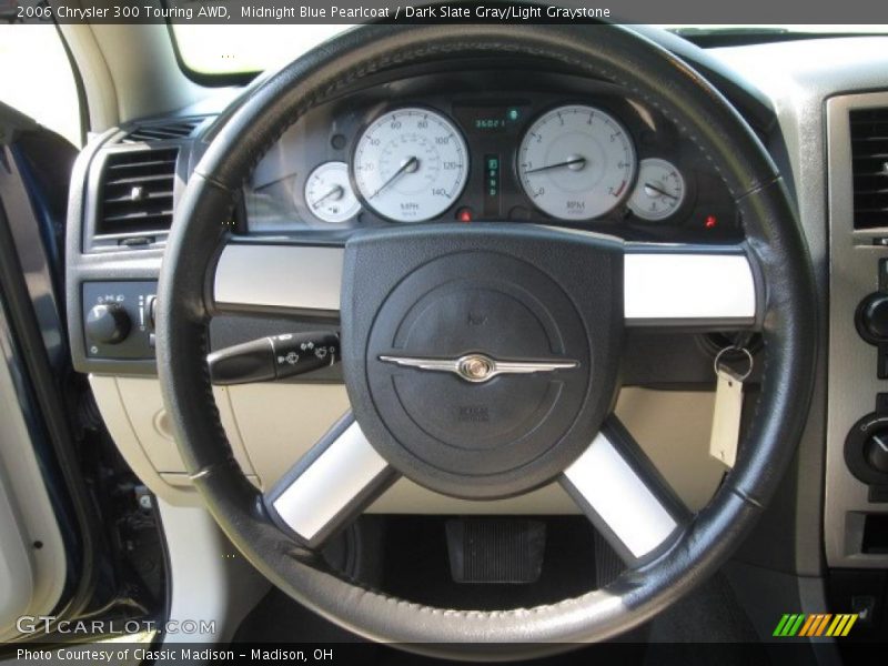 Midnight Blue Pearlcoat / Dark Slate Gray/Light Graystone 2006 Chrysler 300 Touring AWD