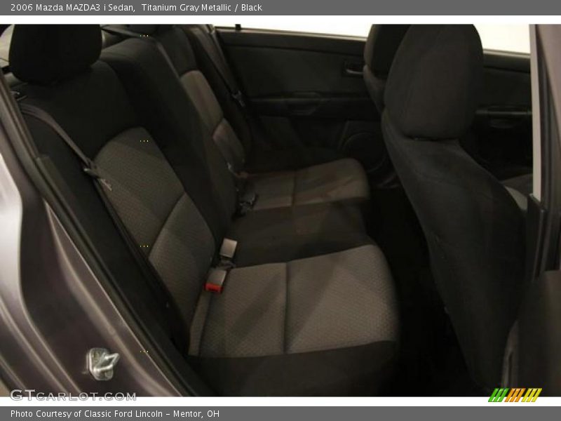 Titanium Gray Metallic / Black 2006 Mazda MAZDA3 i Sedan
