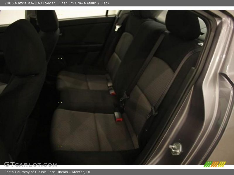 Titanium Gray Metallic / Black 2006 Mazda MAZDA3 i Sedan