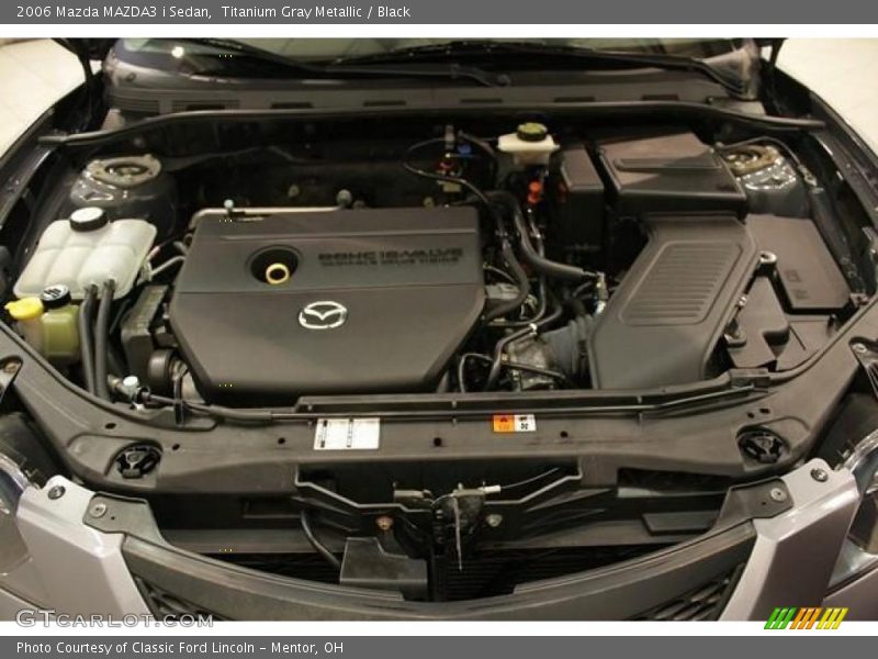 Titanium Gray Metallic / Black 2006 Mazda MAZDA3 i Sedan