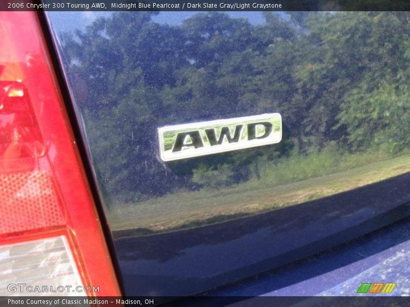 Midnight Blue Pearlcoat / Dark Slate Gray/Light Graystone 2006 Chrysler 300 Touring AWD