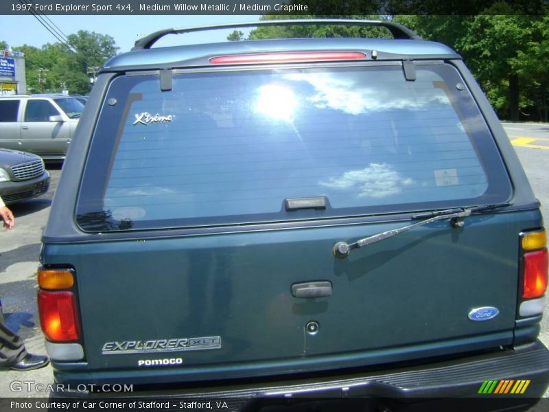 Medium Willow Metallic / Medium Graphite 1997 Ford Explorer Sport 4x4