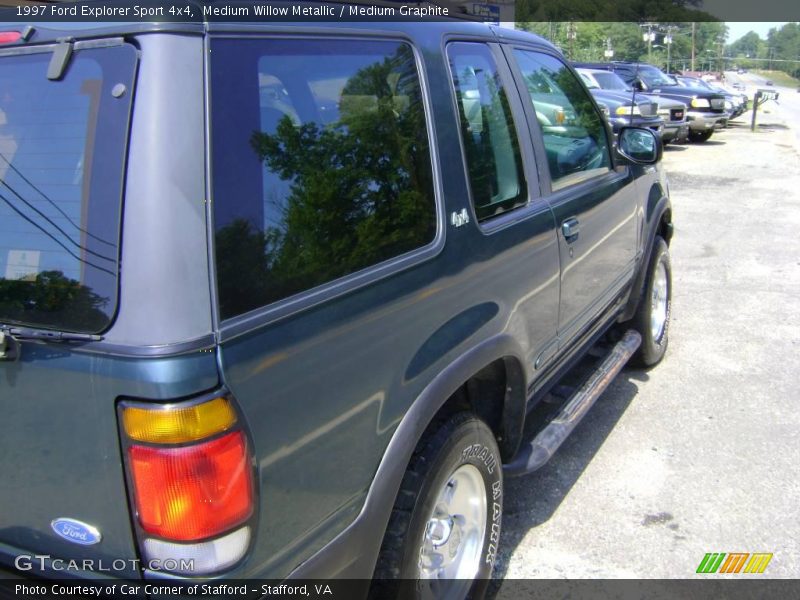 Medium Willow Metallic / Medium Graphite 1997 Ford Explorer Sport 4x4