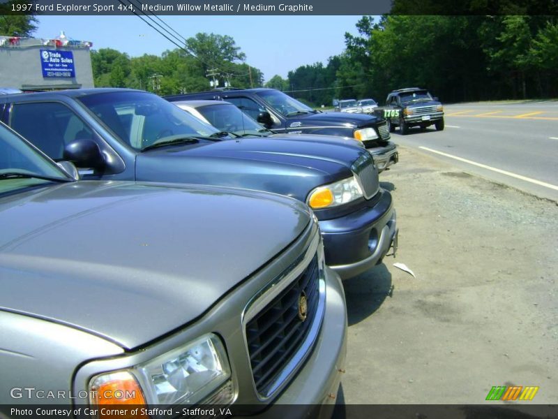 Medium Willow Metallic / Medium Graphite 1997 Ford Explorer Sport 4x4