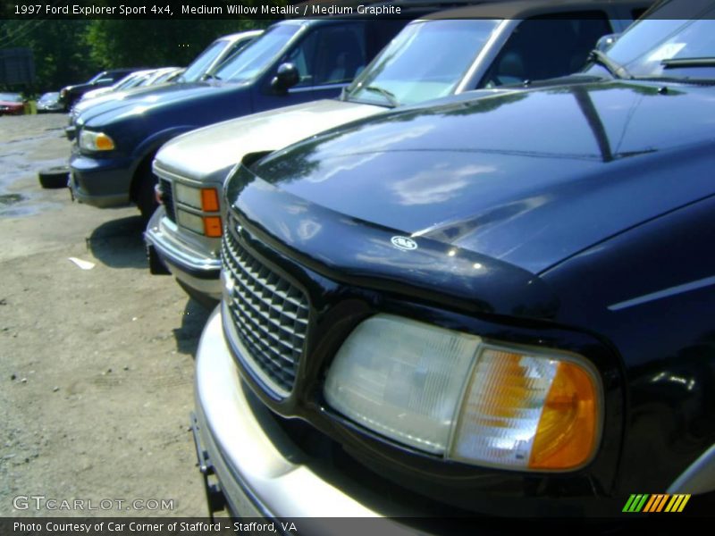 Medium Willow Metallic / Medium Graphite 1997 Ford Explorer Sport 4x4