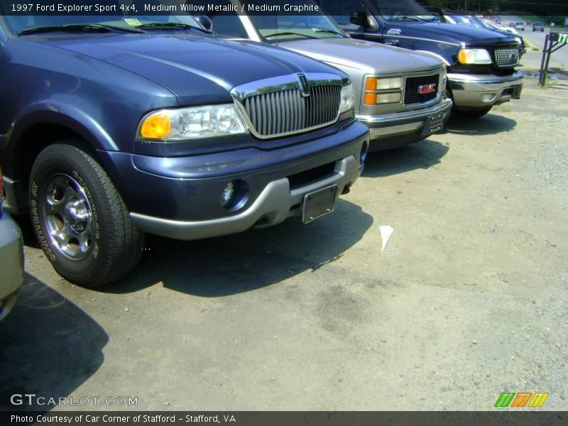 Medium Willow Metallic / Medium Graphite 1997 Ford Explorer Sport 4x4