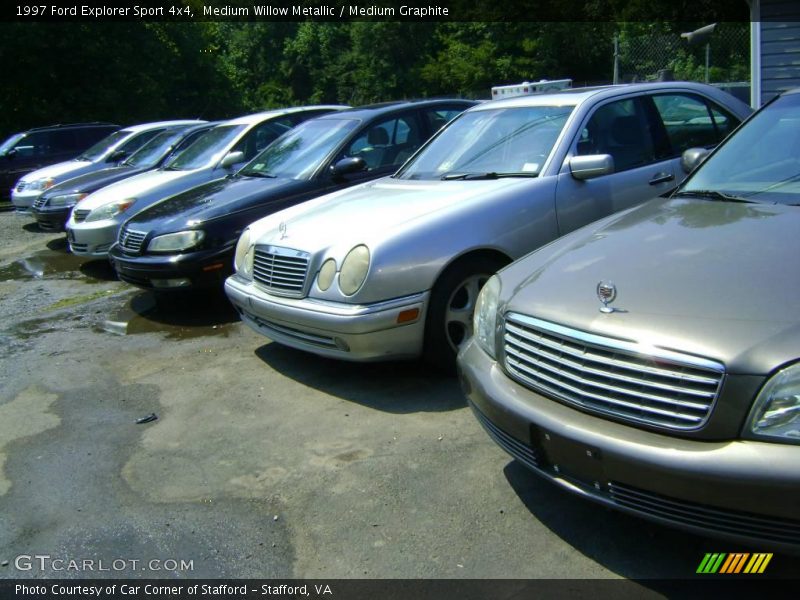 Medium Willow Metallic / Medium Graphite 1997 Ford Explorer Sport 4x4