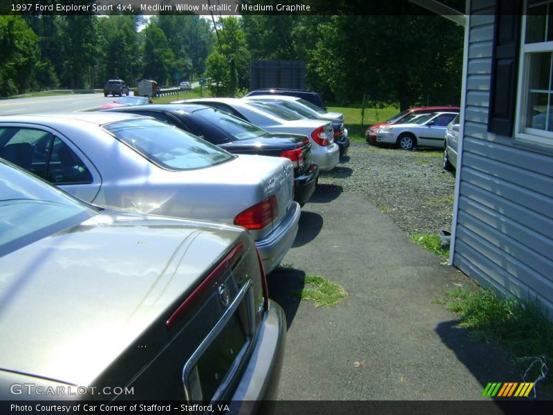 Medium Willow Metallic / Medium Graphite 1997 Ford Explorer Sport 4x4