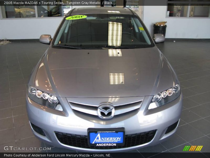 Tungsten Gray Metallic / Black 2008 Mazda MAZDA6 s Touring Sedan
