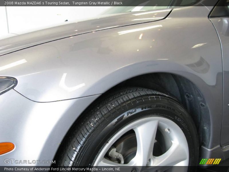 Tungsten Gray Metallic / Black 2008 Mazda MAZDA6 s Touring Sedan