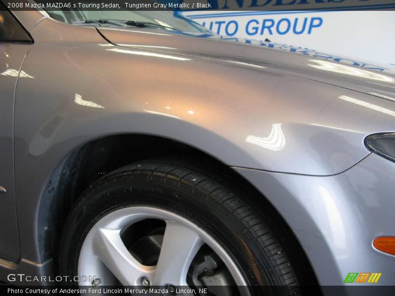 Tungsten Gray Metallic / Black 2008 Mazda MAZDA6 s Touring Sedan