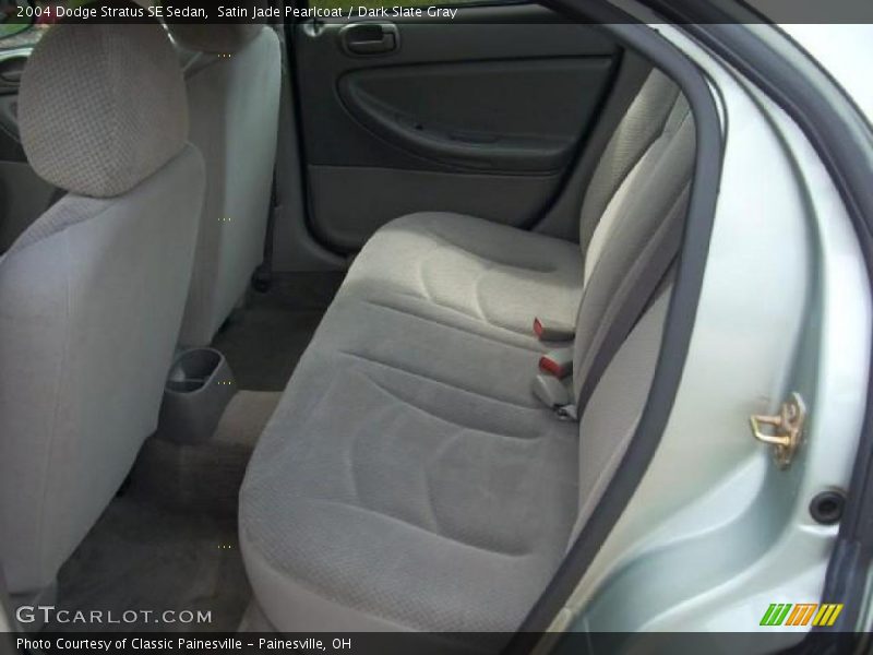 Satin Jade Pearlcoat / Dark Slate Gray 2004 Dodge Stratus SE Sedan