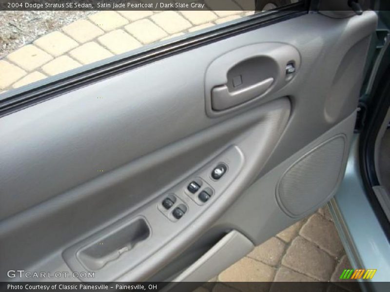 Satin Jade Pearlcoat / Dark Slate Gray 2004 Dodge Stratus SE Sedan