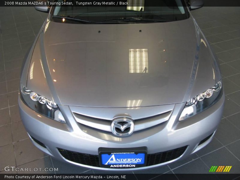 Tungsten Gray Metallic / Black 2008 Mazda MAZDA6 s Touring Sedan