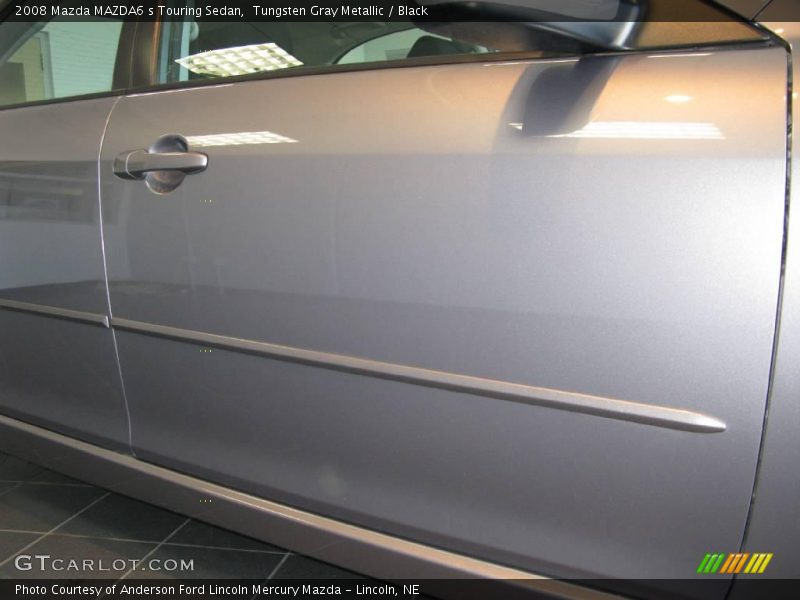 Tungsten Gray Metallic / Black 2008 Mazda MAZDA6 s Touring Sedan