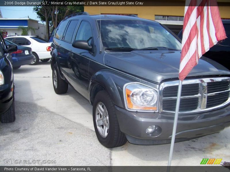 Mineral Gray Metallic / Dark Slate Gray/Light Slate Gray 2006 Dodge Durango SLT