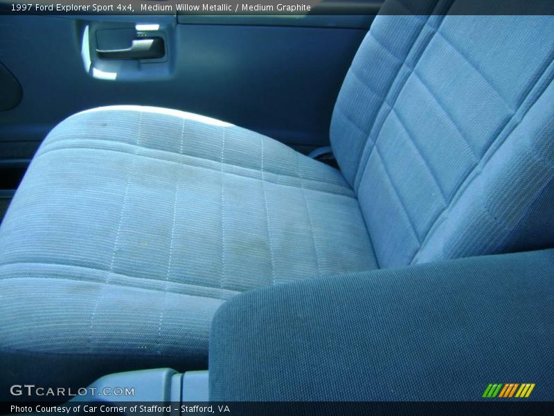 Medium Willow Metallic / Medium Graphite 1997 Ford Explorer Sport 4x4
