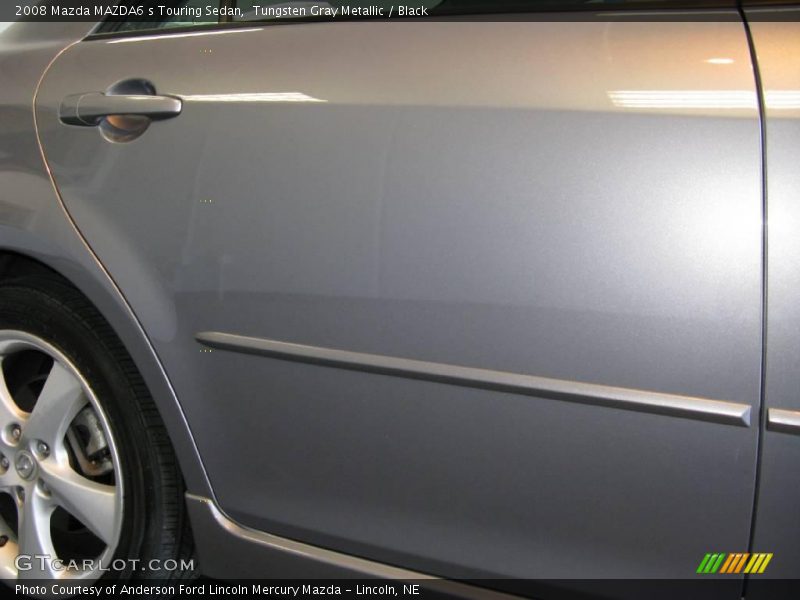 Tungsten Gray Metallic / Black 2008 Mazda MAZDA6 s Touring Sedan