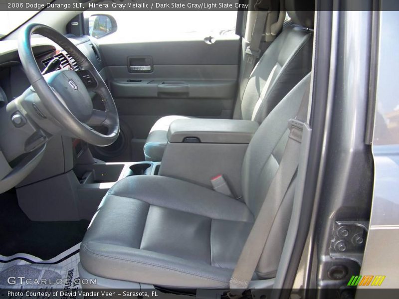 Mineral Gray Metallic / Dark Slate Gray/Light Slate Gray 2006 Dodge Durango SLT