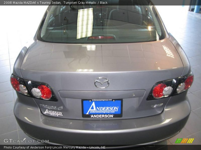 Tungsten Gray Metallic / Black 2008 Mazda MAZDA6 s Touring Sedan